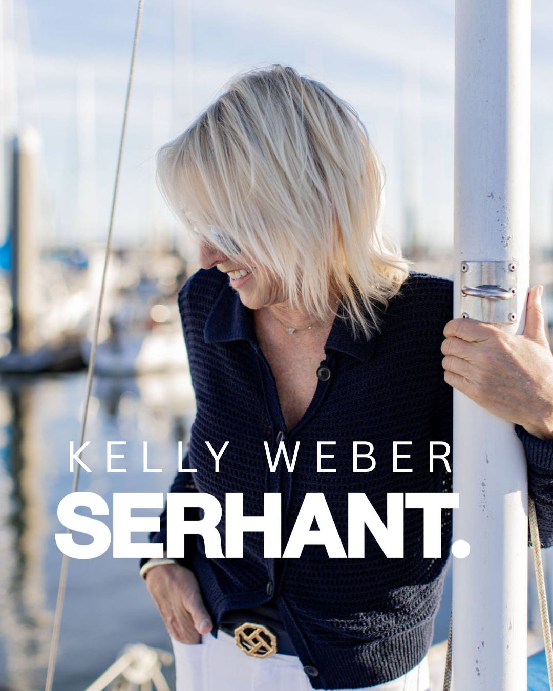 Kelly Weber–SERHANT Charleston portrait campaign image